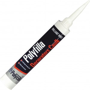 Polycell Trade Decorators Caulk Brilliant White 300ml