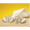 KitchenCraft Reusable Cotton Piping Bag Set with 8 Plastic Icing Nozzles
