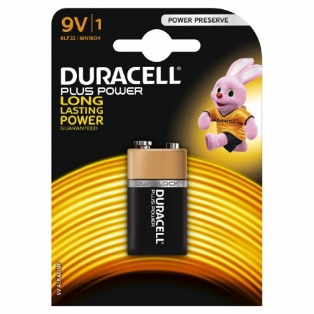 Duracell Alkaline Battery PP3 9V