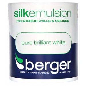 Berger Vinyl Silk Emulsion Pure Brilliant White