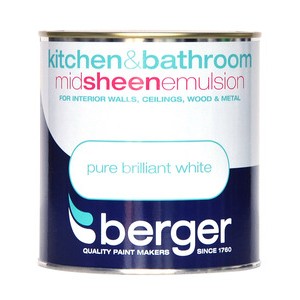 Berger Kitchen & Bathroom Mid Sheen PBW