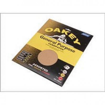 Saint-Gobain Oakey General Purpose Sandpaper - 280 x 230mm