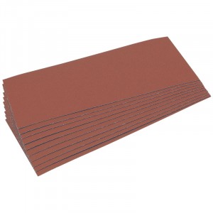 Draper Aluminium Oxide Sanding Sheet 280 x 115mm 100 Grit Pack 10