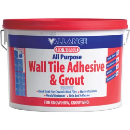 Bartoline Fix'n Grout All Purpose Wall Tile Adhesive & Grout - White