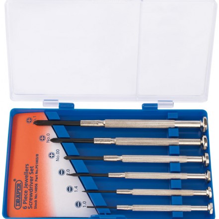 Draper Precision Screwdriver Set (6 Piece)