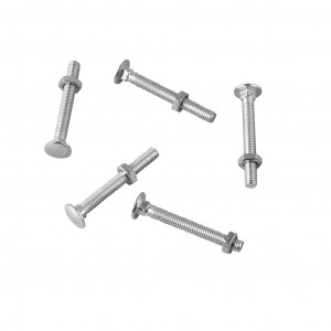 SupaTool Carriage Bolt Zinc Plated