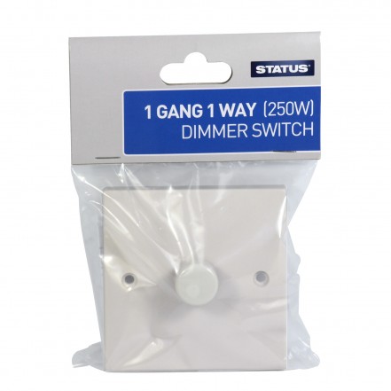 Status 400W 1 Way Dimmer Switch, Rotary