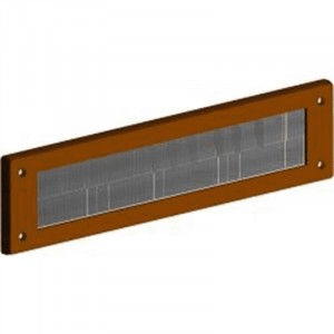 Exitex Letterplate Seal (no Flap) Brown