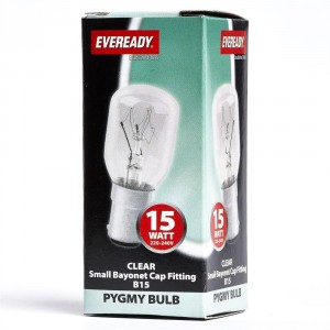 Eveready Pygmy 15W BC Clear Pack 10