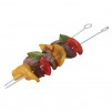 KitchenCraft Flat Metal/BBQ Kebab Skewers 30cm Set 6