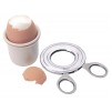 KitchenCraft Stainless Steel Boiled Egg Topper