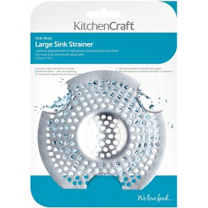 KitchenCraft Sink Strainer Aluminium