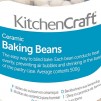 KitchenCraft Ceramic Baking Beans for Pastry 500g