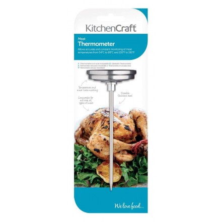 KitchenCraft Stainless Steel Meat Thermometer