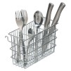 KitchenCraft Cutlery Draining Basket Steel Silver 20 x 8 x 12cm