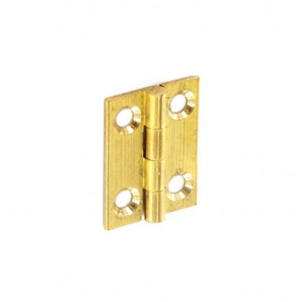 Securit Brass Butt Hinges Self Colour (Pair) 25mm