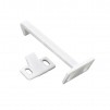 Centurion White Plastic Kiddiguard Catch (Pack of 2) 60mm