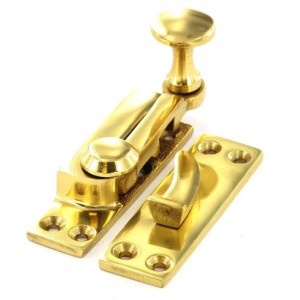 Sash Fastener Arm Type Brass Finish