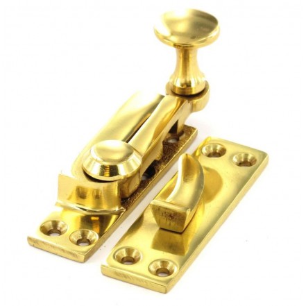 Sash Fastener Arm Type Brass Finish