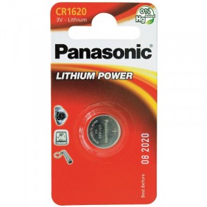 Panasonic Cr1620 Cd1 3V 16mm x 2.0 Lithium Battery