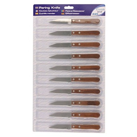 Sunnex Paring Knives - Wooden Handled