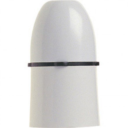 Status BC Cord Grip Lampholder White, Heat Resistant T2 to BSEN/IEC