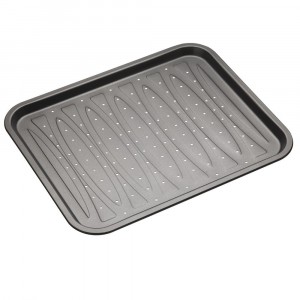 KitchenCraft MasterClass Non-Stick Crisper Baking Tray 39 x 31.5cm