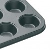 KitchenCraft MasterClass 12-Hole Non-Stick Mini Cupcake Tin 10" x 8"