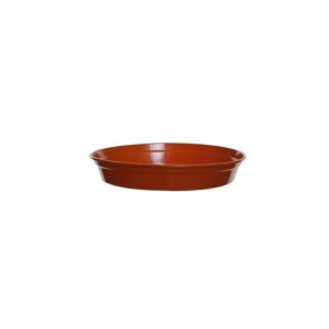 Whitefurze Garden Pot Saucer for 25cm Pot - Terracotta