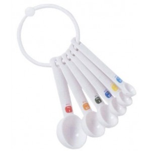 Tala Measuring Spoons, Plastic (Set of 6)
