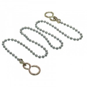 Centurion Basin Chain with Hooks Chrome Plated