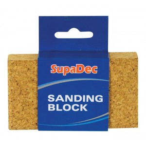 Draper Decorator Cork Sanding Block