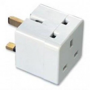 Status 13A, 2 Way Multiplug to BS1363/3