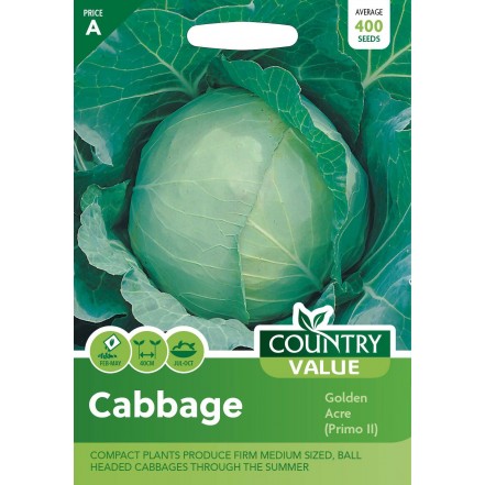 Mr.Fothergill's Country Value Cabbage Golden Acre Primo 2