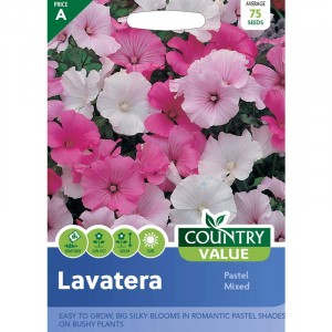 Mr.Fothergill's Country Value Lavatera Pastel Mixed