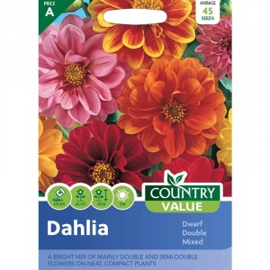 Mr.Fothergill's Country Value Dahlia Dwarf Hybrids
