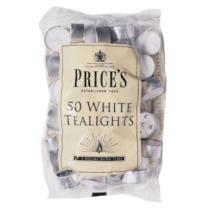 Price's White Tealights