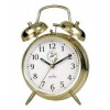 Acctim Saxon Bell Alarm Clock Brass