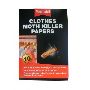 Rentokil Clothes Moth Killer Papers