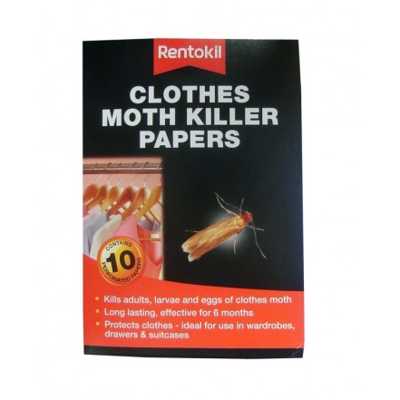 Rentokil Clothes Moth Killer Papers