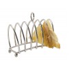 KitchenCraft Chrome-Plated Metal Toast Rack 16 x 15 x 7cm (6.5 x 6 x 3")