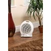 Warmlite Upright Fan Heater - Adjustable Thermostat 2kW White