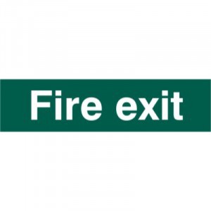 Centurion Mini Sign Fire Exit