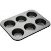 KitchenCraft MasterClass Non-Stick 6-Hole Deep Muffin Tin 10 x 14"