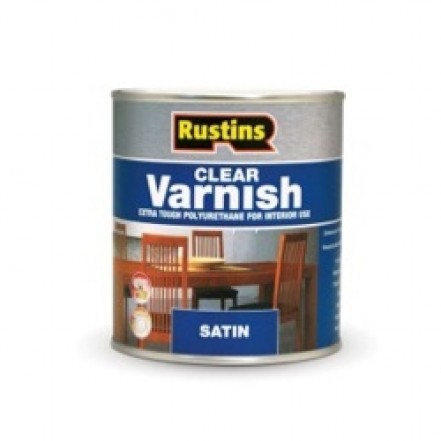 Rustins Polyurethane Satin Varnish 250ml