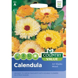 Mr.Fothergill's Country Value Calendula Art Shades Mixed