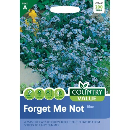Mr.Fothergill's Country Value Forget Me Not Blue