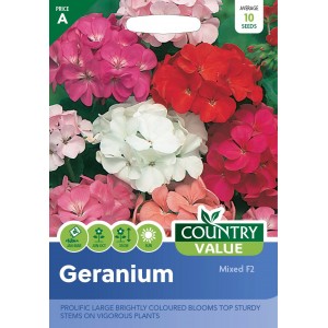 Mr.Fothergill's Country Value Geranium Mixed F2
