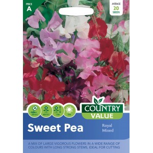 Mr.Fothergill's Country Value Sweet Pea Royal Mixed