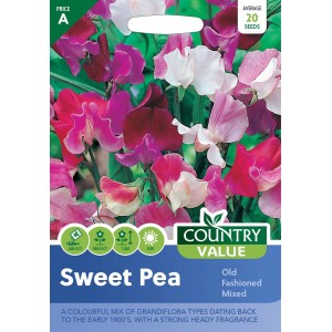 Mr.Fothergill's Country Value Sweet Pea Old Fashioned Mixed